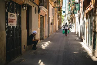 街道、人群、厨师、度假、探索、旅行、帕尔马、马洛卡