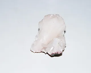 石英、水晶、白色、摄影棚快照、白色背景、室内、特写、食物和饮料