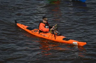 皮划艇，漂流，独木舟，人，船，冒险，桨，坐