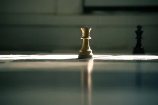 棕色皇后棋子