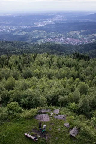 德国，黑森林，南部，风景，山脉，森林，树木，森林