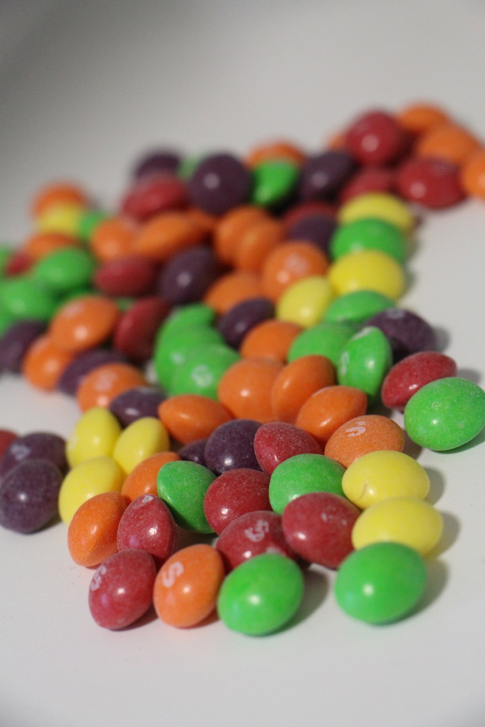 smarties、糖果、彩色、巧克力扁豆、多色、食品、食品和饮料、甜食