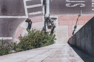 灰色混凝土柱子，灰色，混凝土，柱子，城市，懒惰，城市，透视图