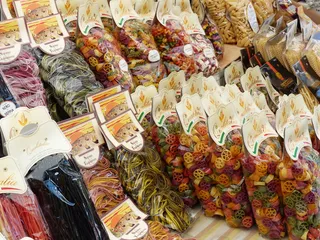 面条，意大利面，五颜六色，变体，包装，包装，出售，选择