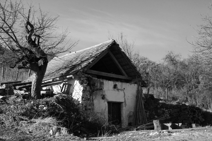 房屋，Rom，废弃建筑，已建结构，废弃，建筑，无人，建筑外部