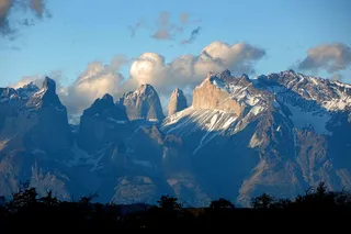 智利，托雷斯·德尔·佩恩，巴塔哥尼亚，国家公园，安第斯山脉，南美洲，山脉，全景