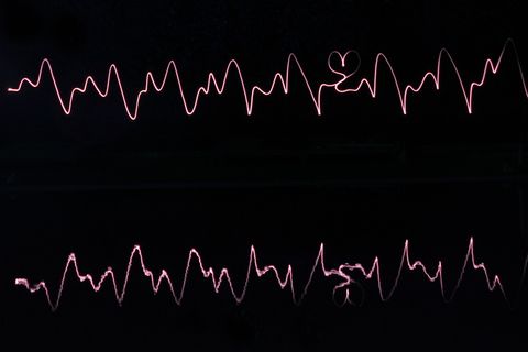 光绘、黑暗、反射、线条、油画、抽象、灯光、秋千