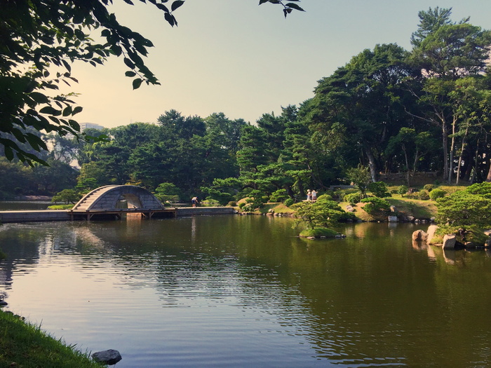 日本，广岛市，shukkei-en，广岛，广岛县，亚洲，核，战争