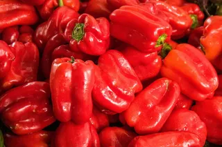 大急流城，富尔顿街农贸市场，美国，密歇根州，辣椒，农贸市场，红辣椒，食品和饮料