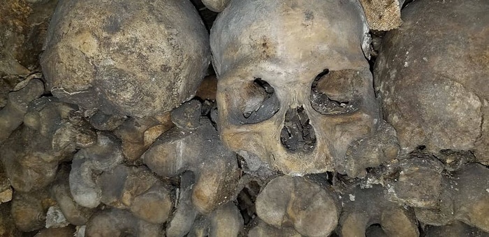 巴黎，死者，墓地，墓地，坟墓，埋葬，地下，骷髅