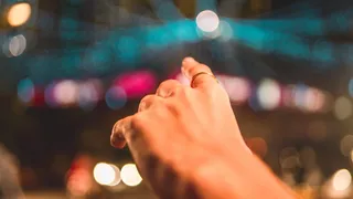 印度, 孟买, Lokhandwala 综合体, Brandon Woelfel, 灯, 散景, 手, 手指