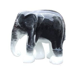 灰色，白色，陶瓷，大象雕像剪贴画，大象游行，大象，艺术，表现
