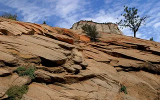 岩石，天空，自然，户外，户外，岩石-物体，岩石，固体