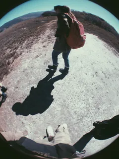 美国，bolinas，800 olema bolinas路，肖像，阴影，人物，鱼眼，纹理