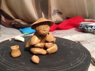 泥塑, 费雪, 泥人, 艺术和工艺, 人类代表, 男性形象, 表示, 创造力