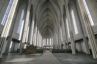 雷克雅未克, 冰岛, 教堂, 室内, 拱门, Hallgrimskirkja, 大教堂, 体系结构