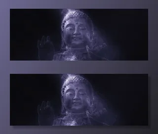 照片，乔达摩佛，佛陀，旗帜，宗教，冥想，精神，幽灵