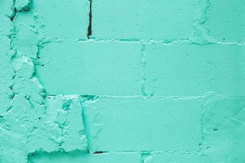 青色砖纹理照片