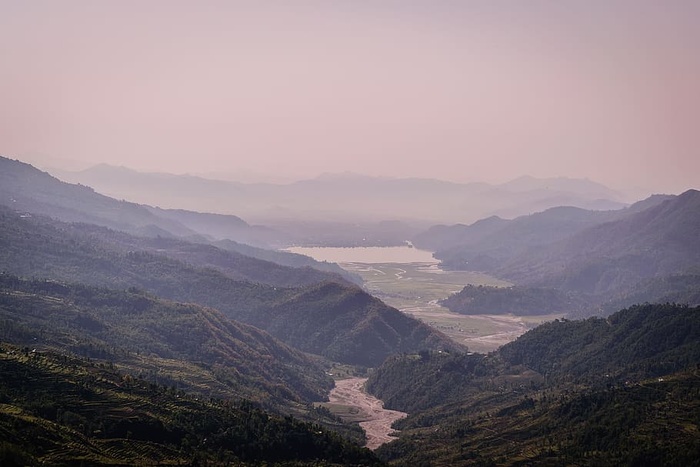风景、自然、葡萄酒、尼泊尔、湖泊、旅游、徒步旅行、夏季