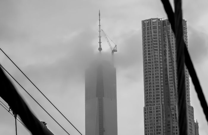 美国纽约，bridge，黑白，view，brooklyn bridge，history，纽约