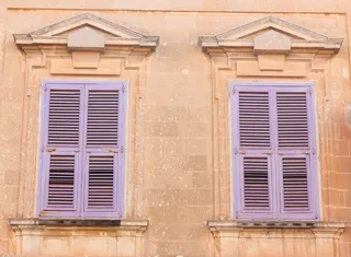 马耳他、mdina、窗户、房子、建筑、家庭、木材、墙壁