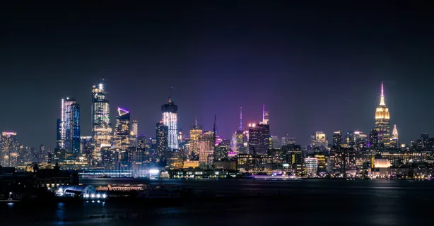 夜间城市建筑 夜间城市建筑