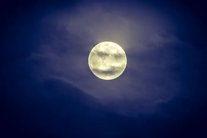 月亮，夜晚，恐怖，太空，银河，万圣节，云，光