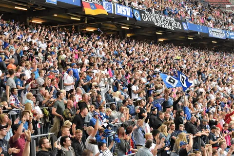 德国，汉堡，西尔维斯特拉利7，情感，足球，球迷，体育场，国旗