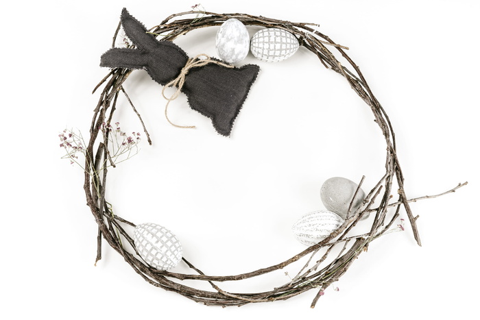 简约的复活节背景