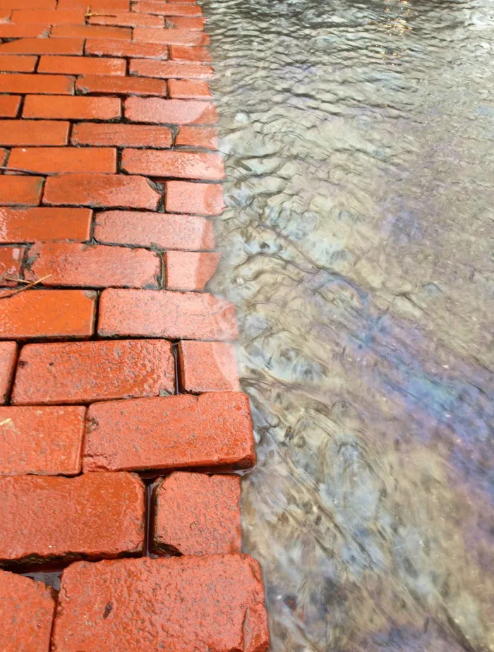 伊斯坦布尔，sultanahmet的雨天，雨，颜色，城市，砖，纹理，雨