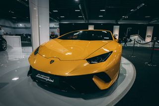 新西兰、奥克兰、兰博基尼、豪华、汽车、黄色、生活方式、赛车运动