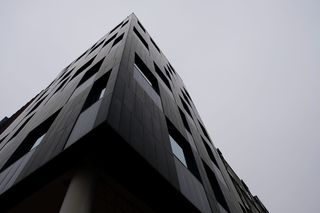 瑞典，斯德哥尔摩，灰色，天空，城市，极简主义，建筑，黑白