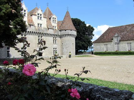 蒙巴齐拉克城堡、多尔多涅、蒙巴齐拉克、城堡、法国、文艺复兴、文艺复兴城堡、葡萄园