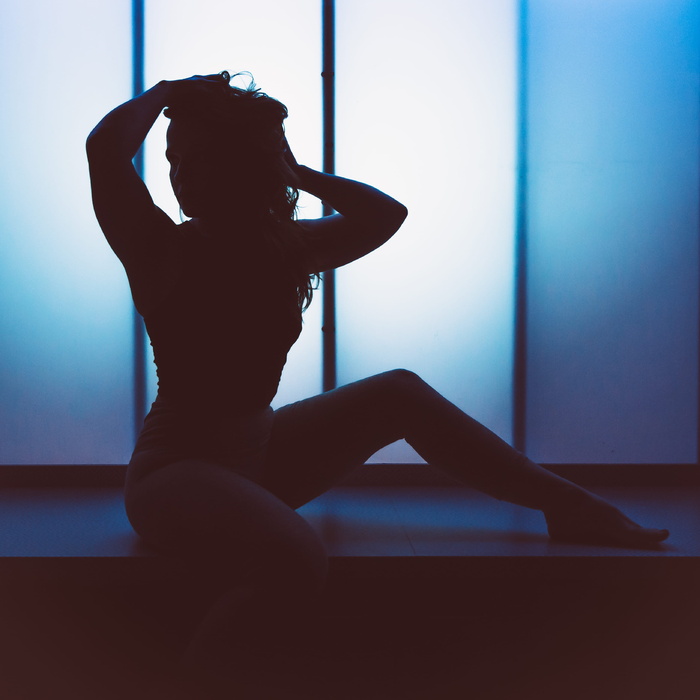 女性剪影摄影