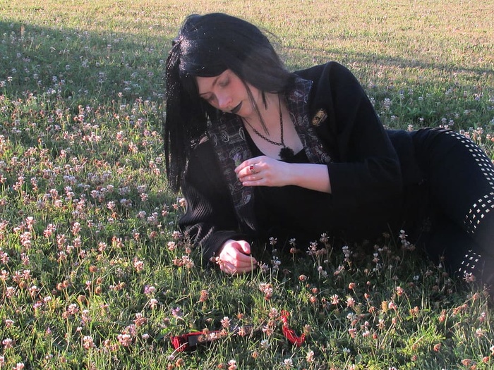 自然、花朵、化妆品、时尚、模特、头发、珠宝、户外