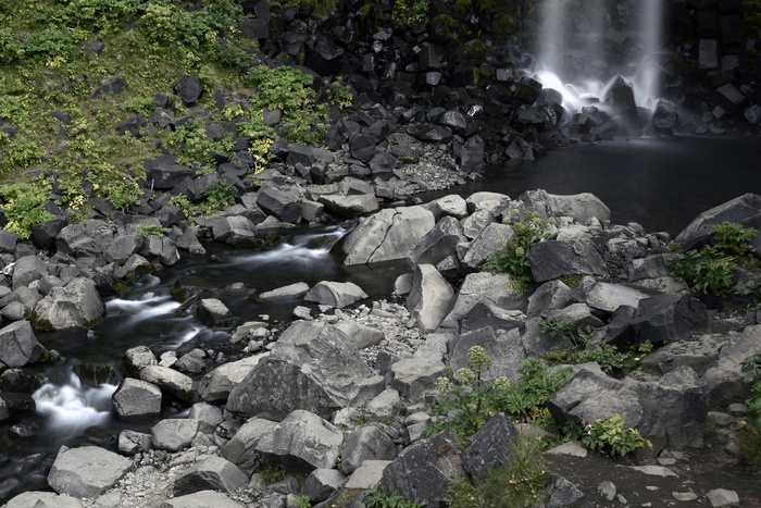 Svartifoss, 瀑布, 景观, 冰岛, 自然, 悬崖, 斯卡夫塔山国家公园, 玄武岩