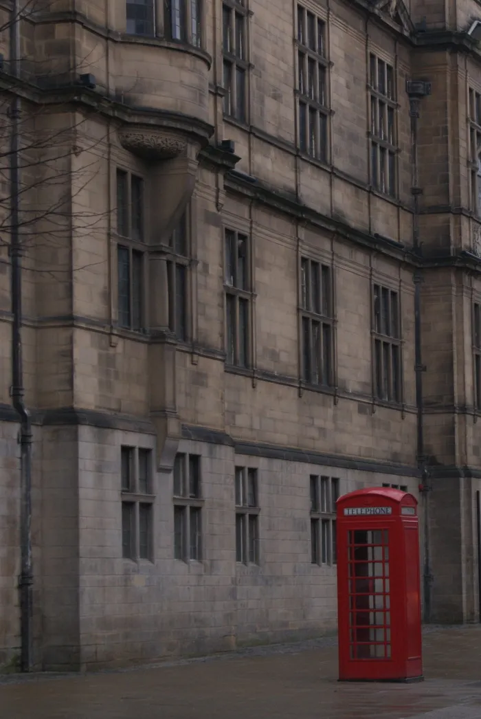 红色，电话，展位，电话，英国，英国，伦敦，通信