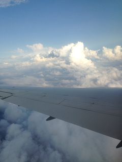 空气，云，鸟瞰，天空，飞行，云天，飞行器，飞机