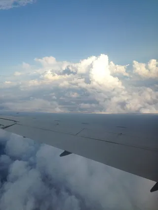 空气，云，鸟瞰，天空，飞行，云天，飞行器，飞机