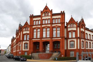 罗斯托克, 大学, 医疗, 历史, 构建, 体系结构, 砖, 立面