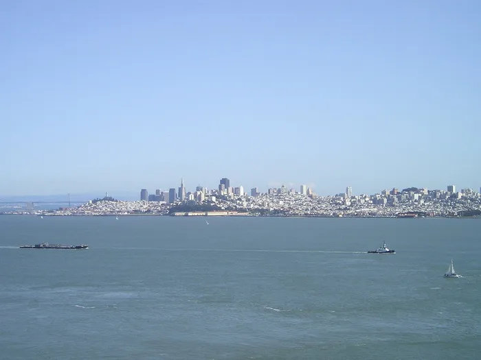 skyline、sea、旧金山、旧金山、加利福尼亚、美国、伊斯坦布尔、博斯普鲁斯海峡