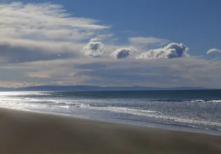 海滩、冬天、水、野生、自然、景观、海洋、新西兰