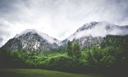风景照片，绿色，树木，风景，摄影，山脉，山脉，山谷