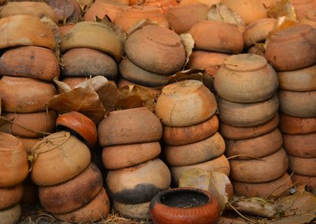 碗，锅，陶瓷，形状，盘子，器具，炊具，生活方式