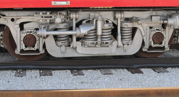 铁路货车，螺旋弹簧，车轮，部件，铁路，轨道，铁路，特写