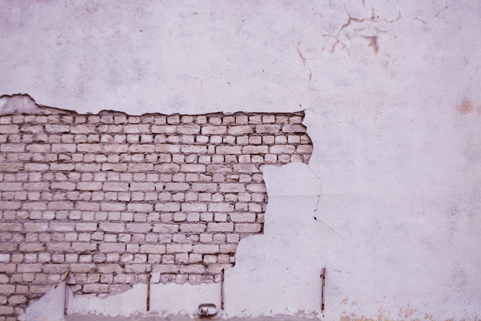 灰色砖墙，墙-建筑特征，已建结构，建筑，墙，砖墙，砖，风化