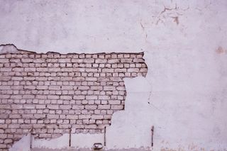 灰色砖墙，墙-建筑特征，已建结构，建筑，墙，砖墙，砖，风化