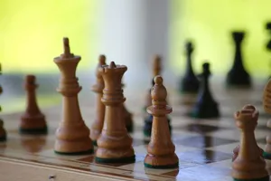 棋盘，游戏，玩，象棋，棋盘，游戏，原始，国王，王后