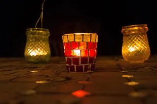 蜡烛，烛光，辉光，夜晚，橙色，浪漫，照明，照明设备