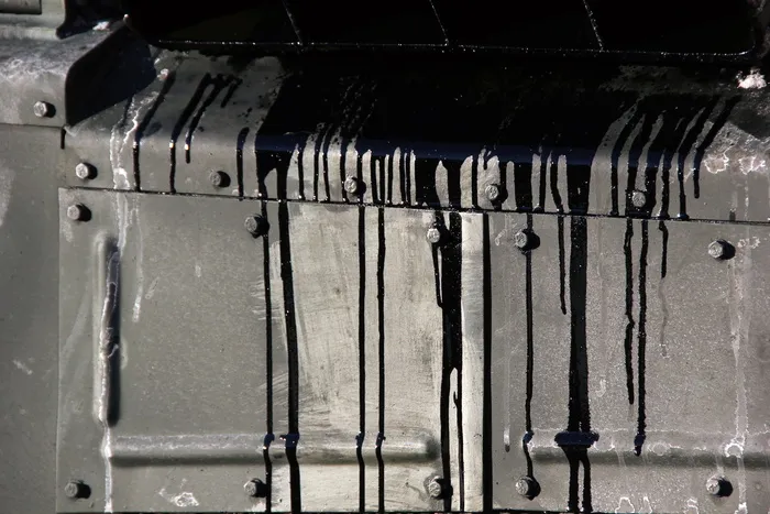 油、表面、脏、地板、老化、钢、板